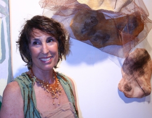 Setha Low at Crazy Monkey Gallery in Amagansett, New York