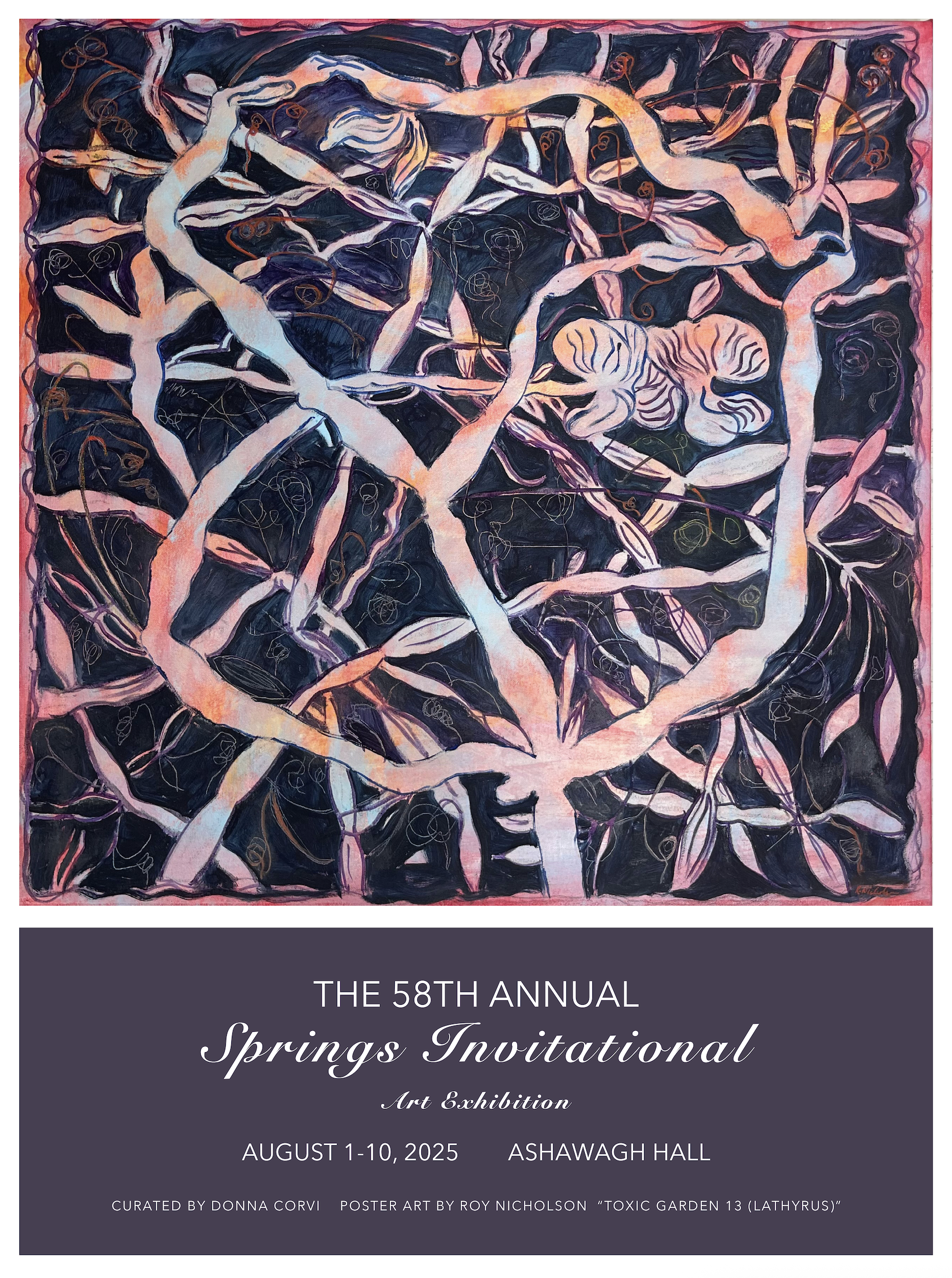 58th Annual SprIngs Invitational Poster